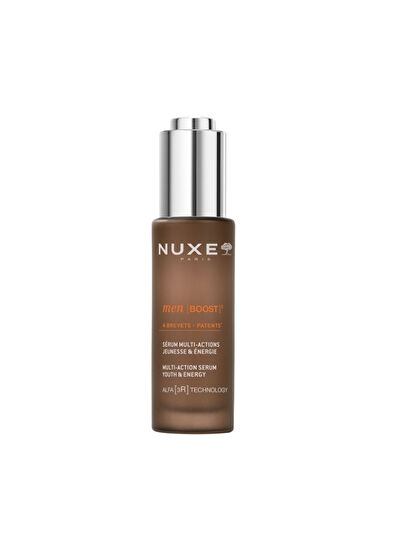Nuxe Shower Gel 100 ml + Roll-on 50 ml + Anti-Aging Serum + Perfume + Bag Men's Care Set - 4
