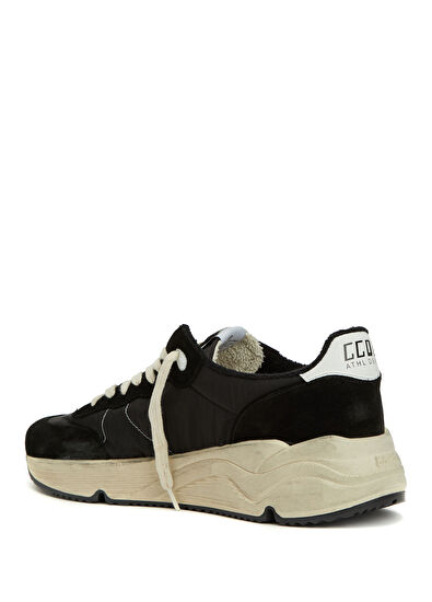 Golden Goose Running Sole Black White Men's Sneakers - 3