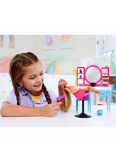 Barbie Muhteşem Kuaför Oyun Seti HKV00 - 7