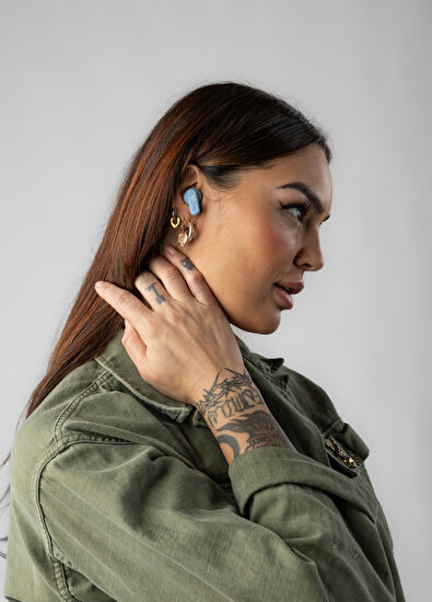 Skullcandy Dime 3 True Preppy Blue In-Ear Bluetooth Headphones - 6