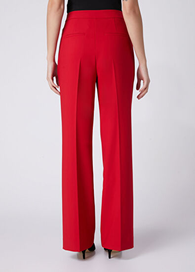 Beymen Club Red Pipe Leg Evening Pants - 5