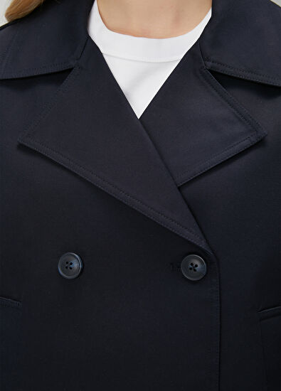 Beymen Club Lacivert Apoletli Twill Mont - 7