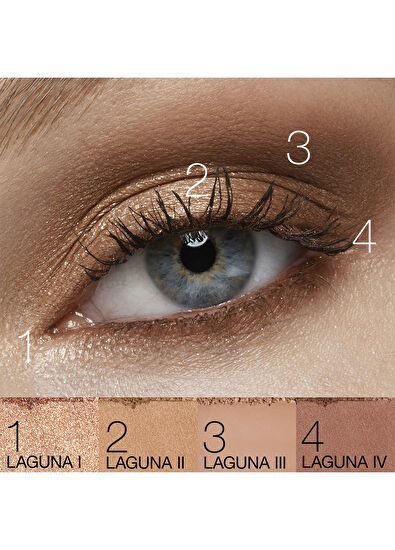 Nars Eyeshadow Quad Laguna - 6