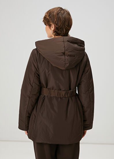 Beymen Club Kahverengi Çift Taraflı Mont - 6