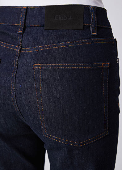 Beymen Club Straight Fit Navy Jeans - 5
