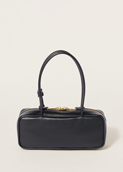 Miu Miu Beau Siyah Deri Kadın El Çantası - 3