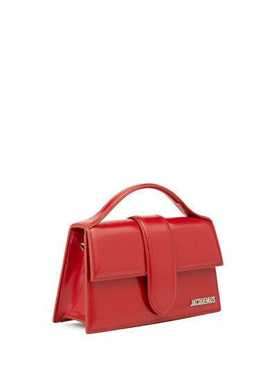 Jacquemus Le Grand Bambino Red Women's Leather Bag - 3