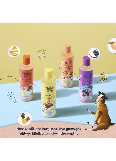 Childs Farm Childs Farm Peach and Apricot Extract Children's Hair and Body Shampoo 250 ml - 5