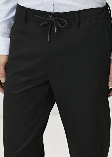 Beymen Club Black Waist Corded Sport Pants - 4
