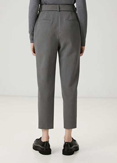 Beymen Club Grey Belted Trousers - 6