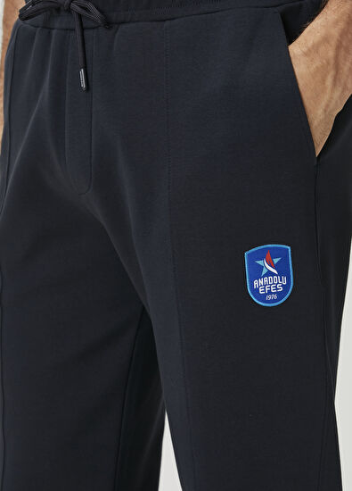 Beymen Club x Anadolu Efes Lacivert Beli Kordonlu Eşofman Altı - 5