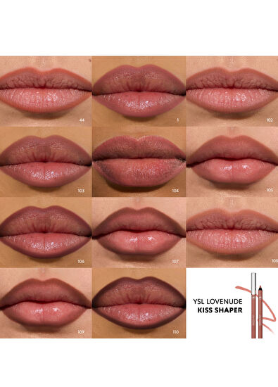 Yves Saint Laurent Lovenude Kiss Shaper - 1 Undressed Pink - 7