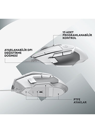 Logitech G502 X Kablolu Oyuncu Mouse 910-006147 - 5