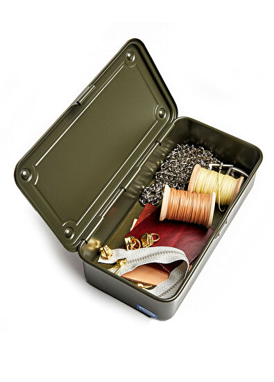 Toyo Steel T-190 Storage Box Asker Yeşili Alet Çantası    - 4