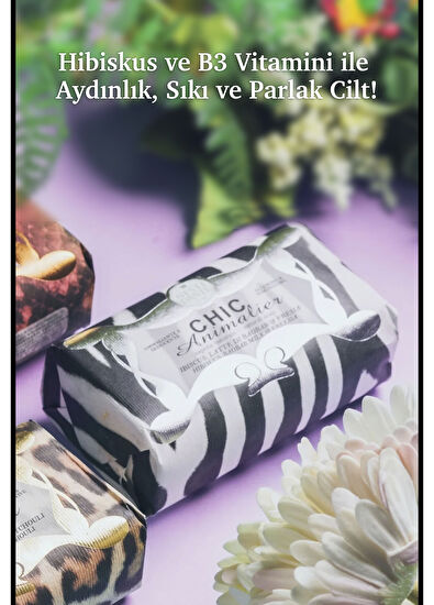 Nesti Dante Chic Animalier White Hibiskus ve Frezya Kokusu Arındırıcı Vegan Bakım Sabun 250 gr - 5