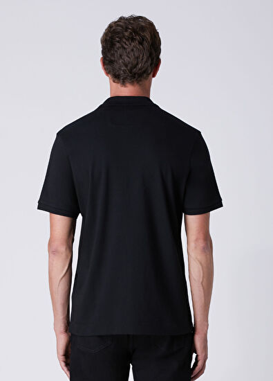 Beymen Club Comfort Fit Siyah Polo Yaka T-shirt - 5