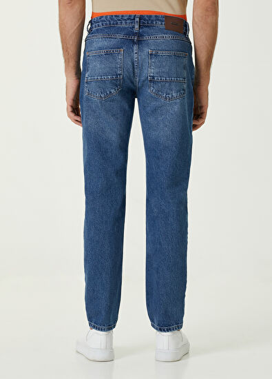 Beymen Club Straight Fit Açık Mavi Jean Pantolon - 3