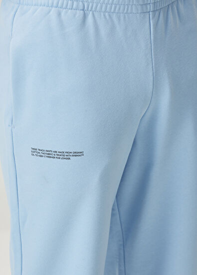 Pangaia Light Blue Organic Cotton Sweatpants - 4