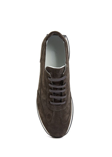 Beymen Club Antrasit Erkek Süet Sneaker - 4