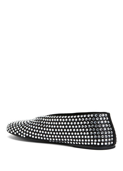Khaite Marcy Black Womens Ballet Flats - 3