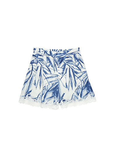 Beymen Club Santorini Printed Linen Shorts - 7
