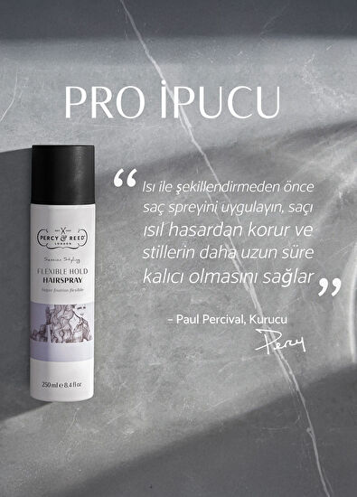 Percy & Reed Session Styling Flexible Hold Heat Protectant Hair Spray 400 ml - 5