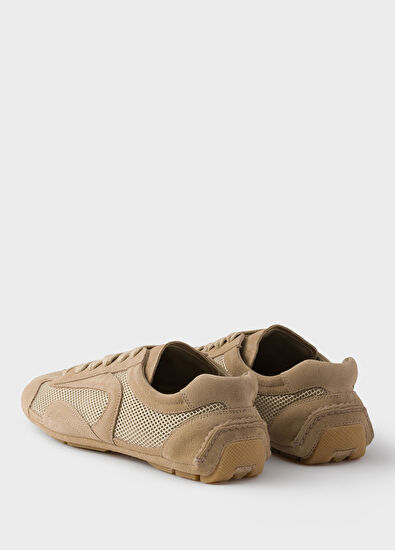 Prada Montecarlo Re-Edition 2005 Suede and Mesh Men's Sneakers - 4