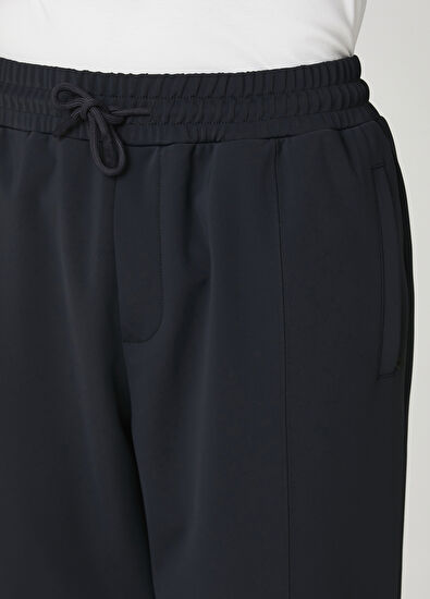 Beymen Club Lacivert Beli Kordonlu Jogger Pantolon - 4