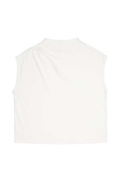 Beymen Club White Draped T-Shirt - 7