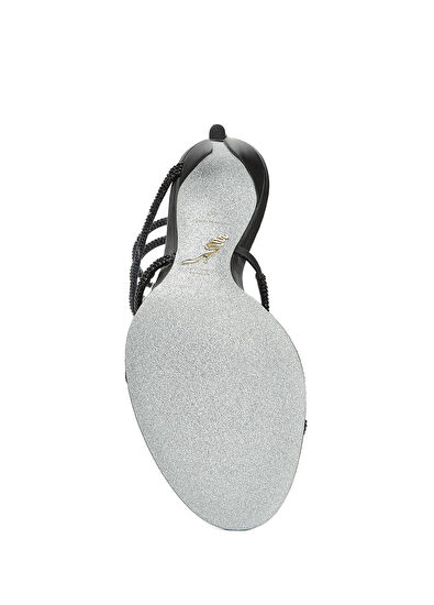 Siyah Kadın Sandalet - Görsel 6