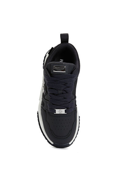 Philipp Plein New Predator Lacivert Erkek Sneaker - 4