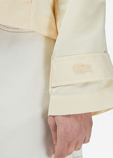 Bej Relaxed Fit Kadın Trençkot - Görsel 6