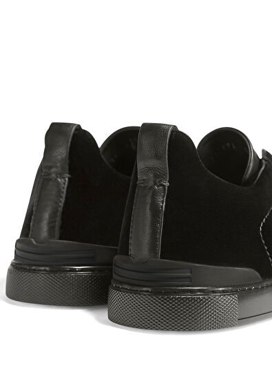 Siyah Erkek Sneaker - Görsel 5