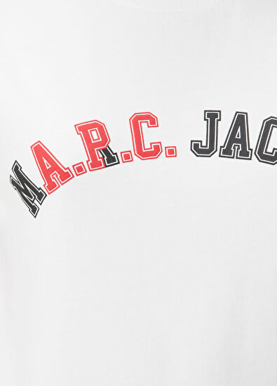 Marc Jacobs x A.P.C. White Logo T-shirt - 5