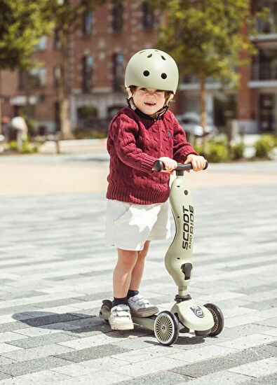 Scoot And Ride Highwaykick 1 2'si 1 Arada Oturaklı 3 Tekerlekli 1-5 Yaş Çocuk Scooter - 4