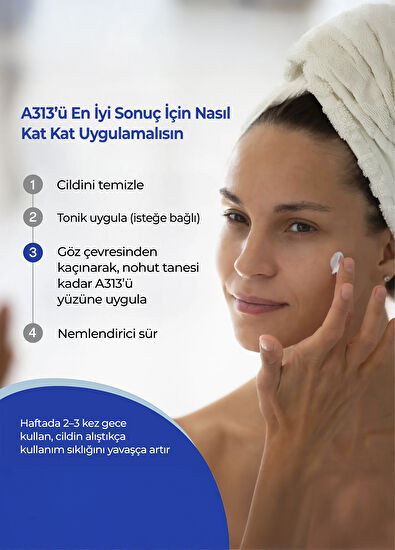 A313 Retinol Pommmade Anti-Wrinkle Face Cream 50 gr - 5