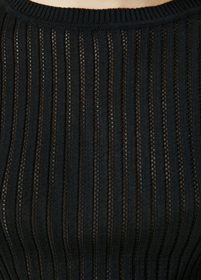 Beymen Club Siyah İnce Dokulu Kazak - 5