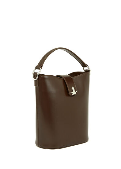 Beymen Club Kahverengi Kadın Deri Çanta - 3