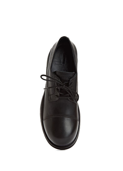 Balenciaga Truck Black Men's Leather Loafer - 4