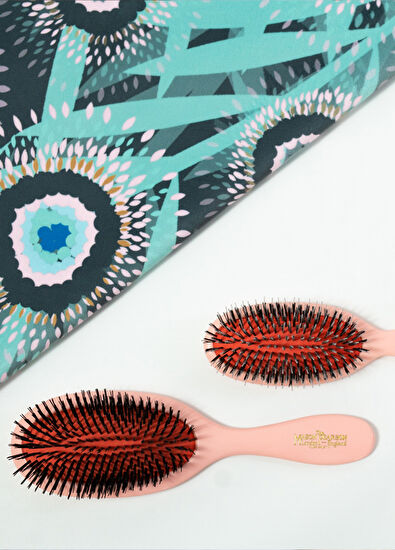 Mason Pearson Pocket Bristle Nylon BN4 Pink Hair Brush - 3