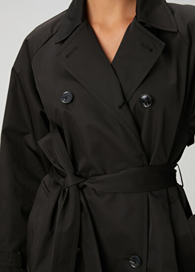 Beymen Club Siyah Pardösü - 7