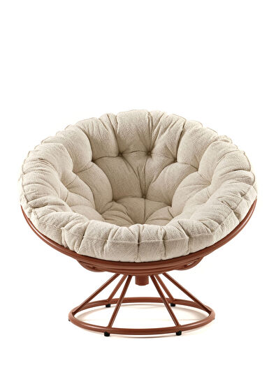 Sürton Hemdem Kiremit Ekru Döner Berjer - 3