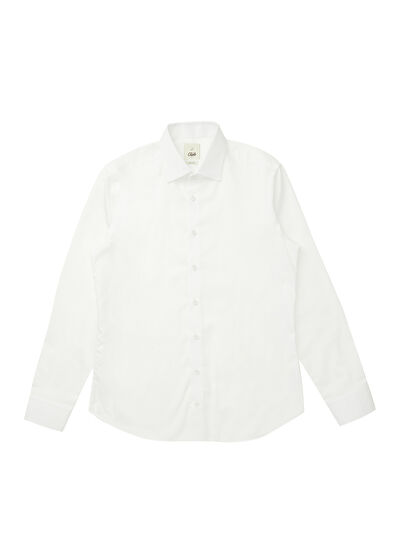 Beymen Club Slim Fit White Non-Iron Shirt - 7