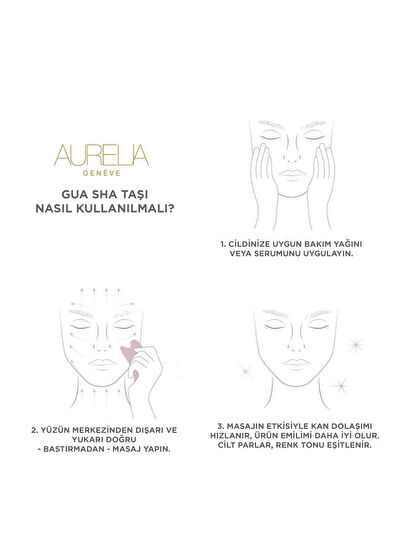 Aurelia Genève Jade Comb Gua Sha Taşı - 4