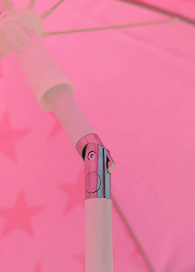 Flamingo Cyndi Pink Beach Umbrella - 4