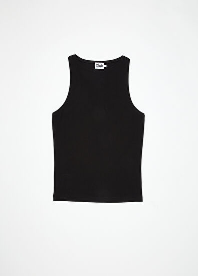 Beymen Club Black Logo Detailed Tank Top - 7
