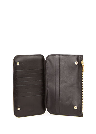 Beymen Hediye Siyah Kadın Deri Seyahat Cüzdanı - 4