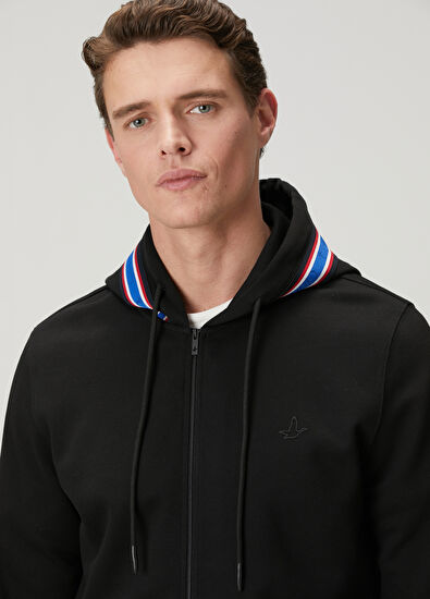 Beymen Club Black Hooded Sweatshirt - 6