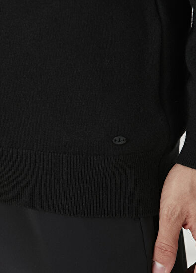 Beymen Club Siyah Polo Yaka Triko - 7