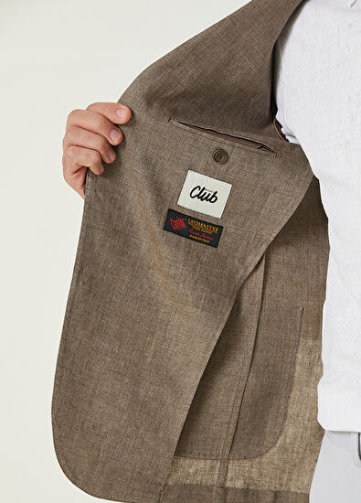 Beymen Club Vizon Keten Ceket - 9